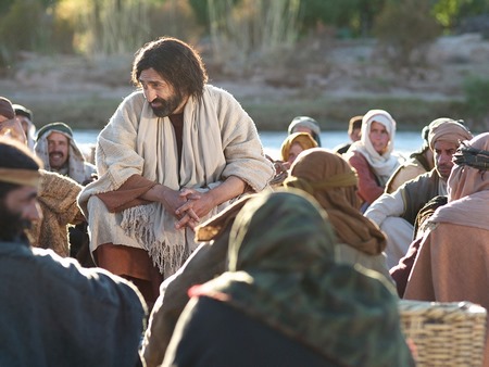 Jesus with His disciples
